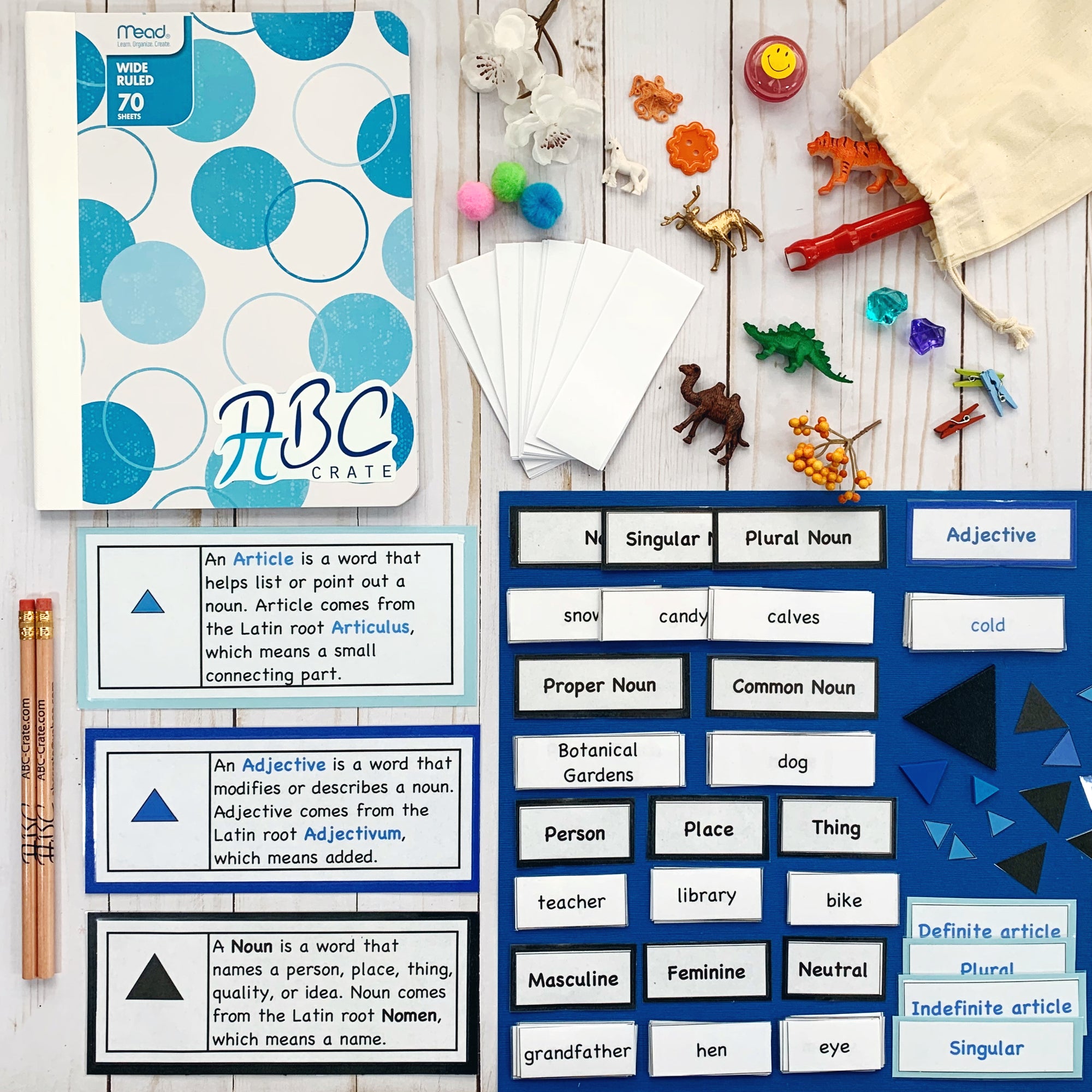 Grammar Kit 1: Noun Family