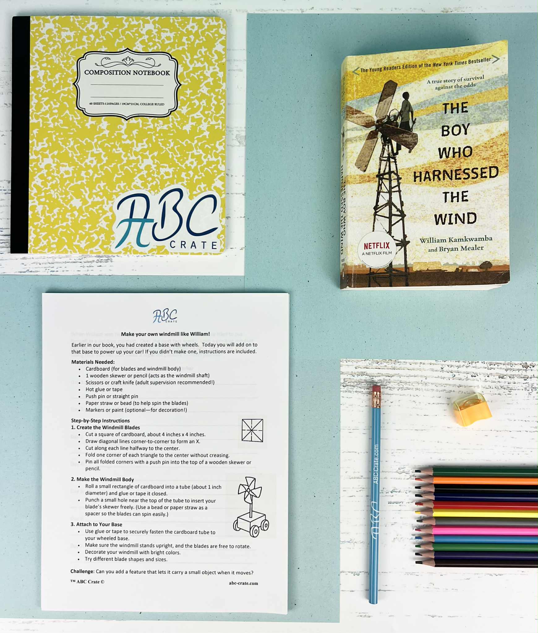The Boy Who Harnessed the Wind Literature Unit