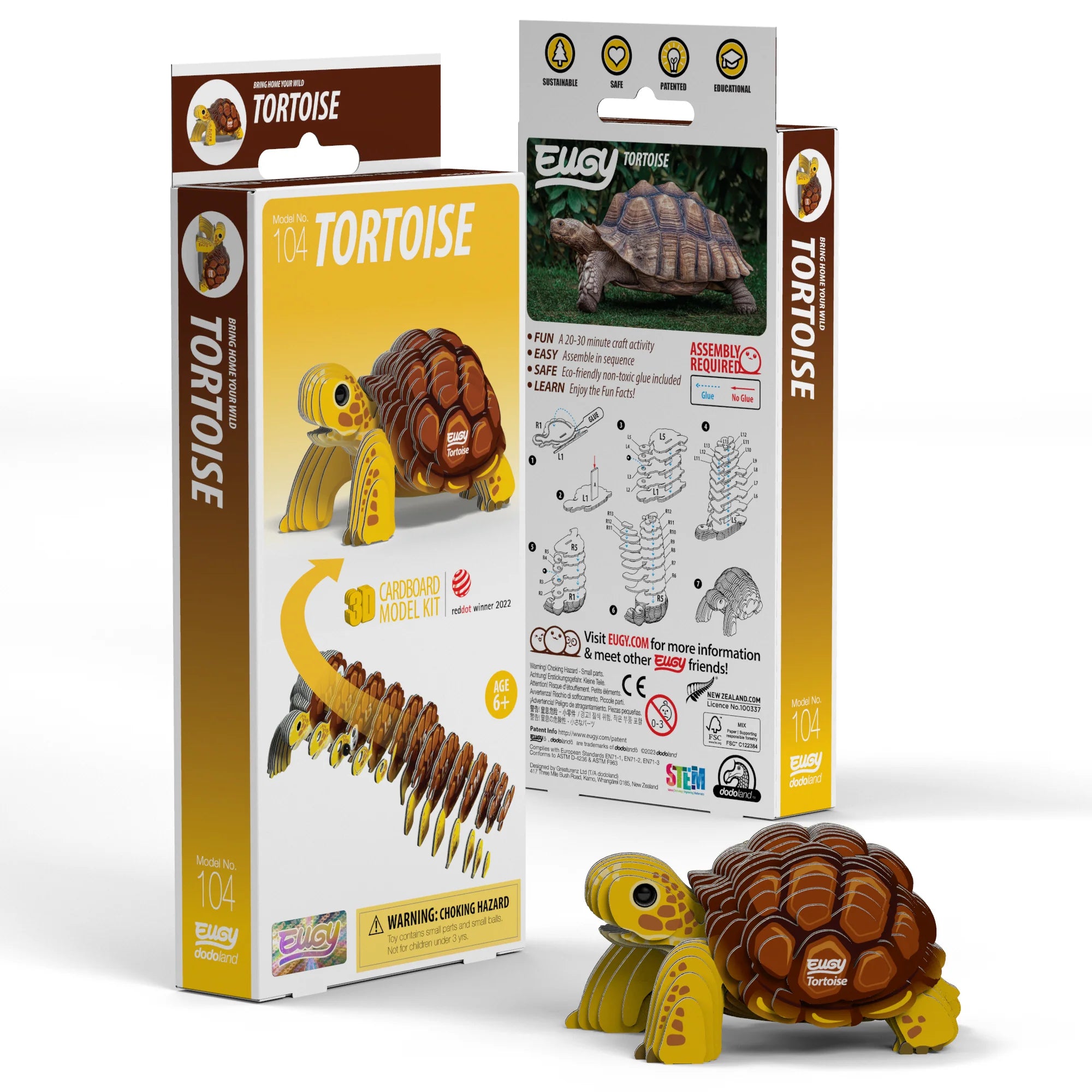 3D Eugy Animal Puzzles