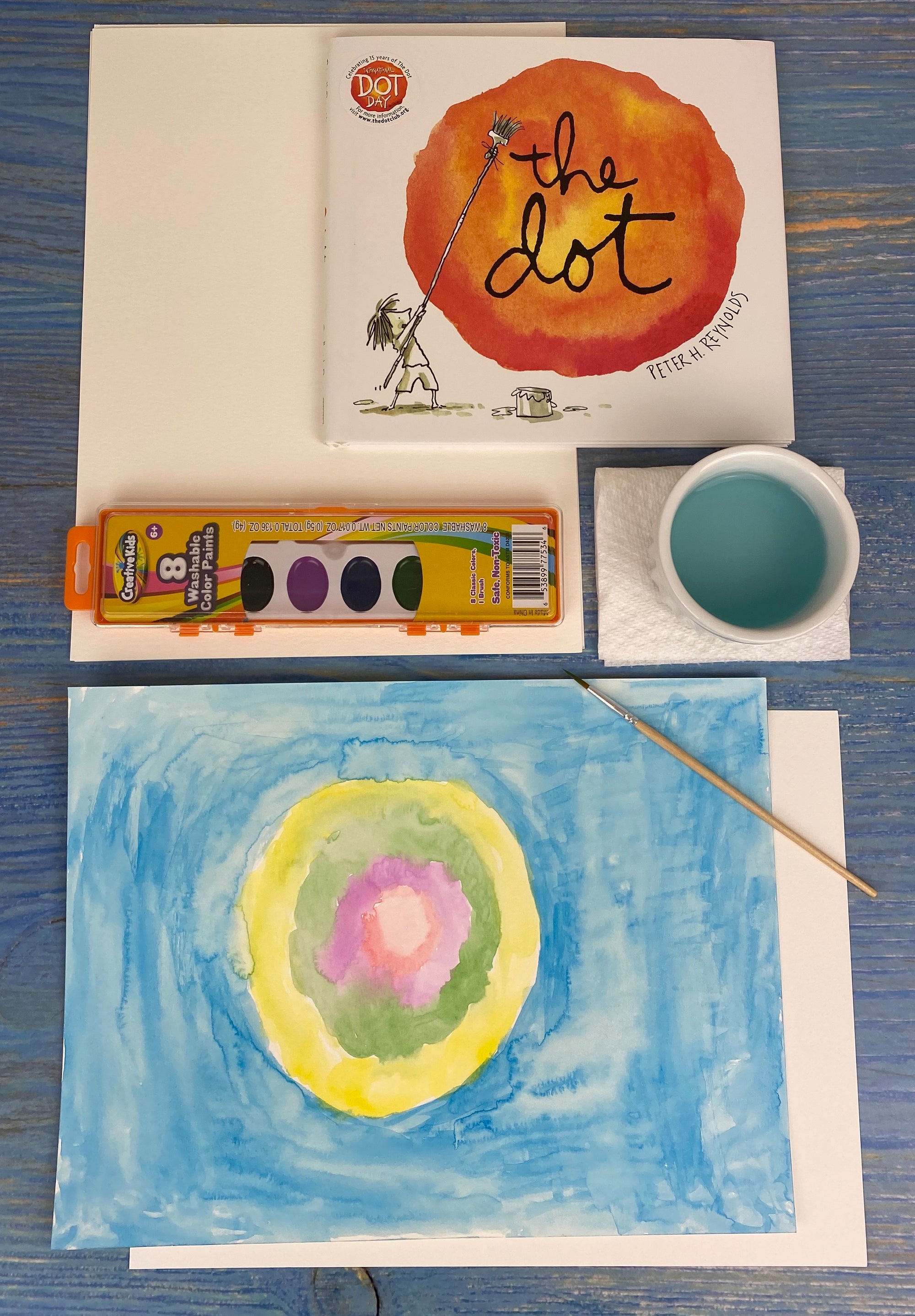 Watercolor Kit with “The Dot”