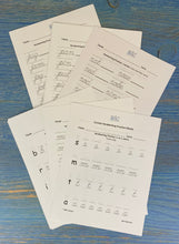 Handwriting Practice Sheets